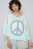 POL Peace & Lace hooded top- Soda Candy