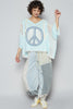 POL Peace & Lace hooded top- Soda Candy