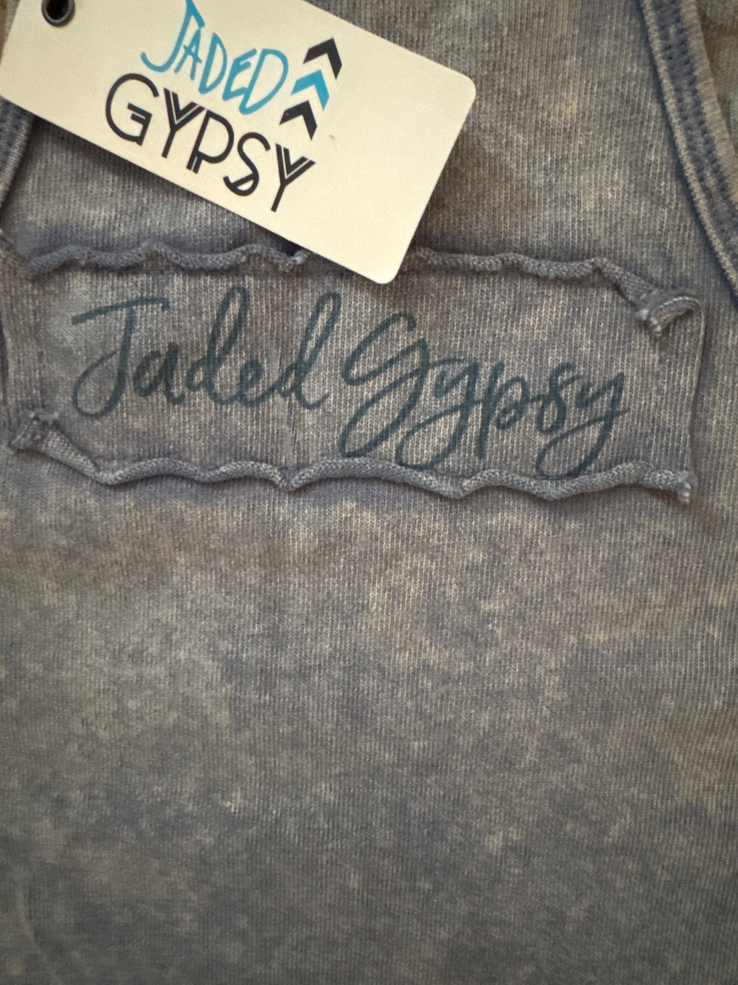 Can’t Miss This Romper - Vintage Denim ~ Jaded Gypsy